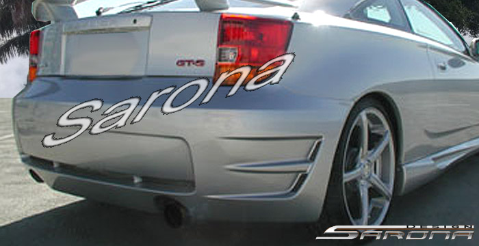 Custom Toyota Celica  Coupe Rear Bumper (2000 - 2004) - $490.00 (Part #TY-038-RB)